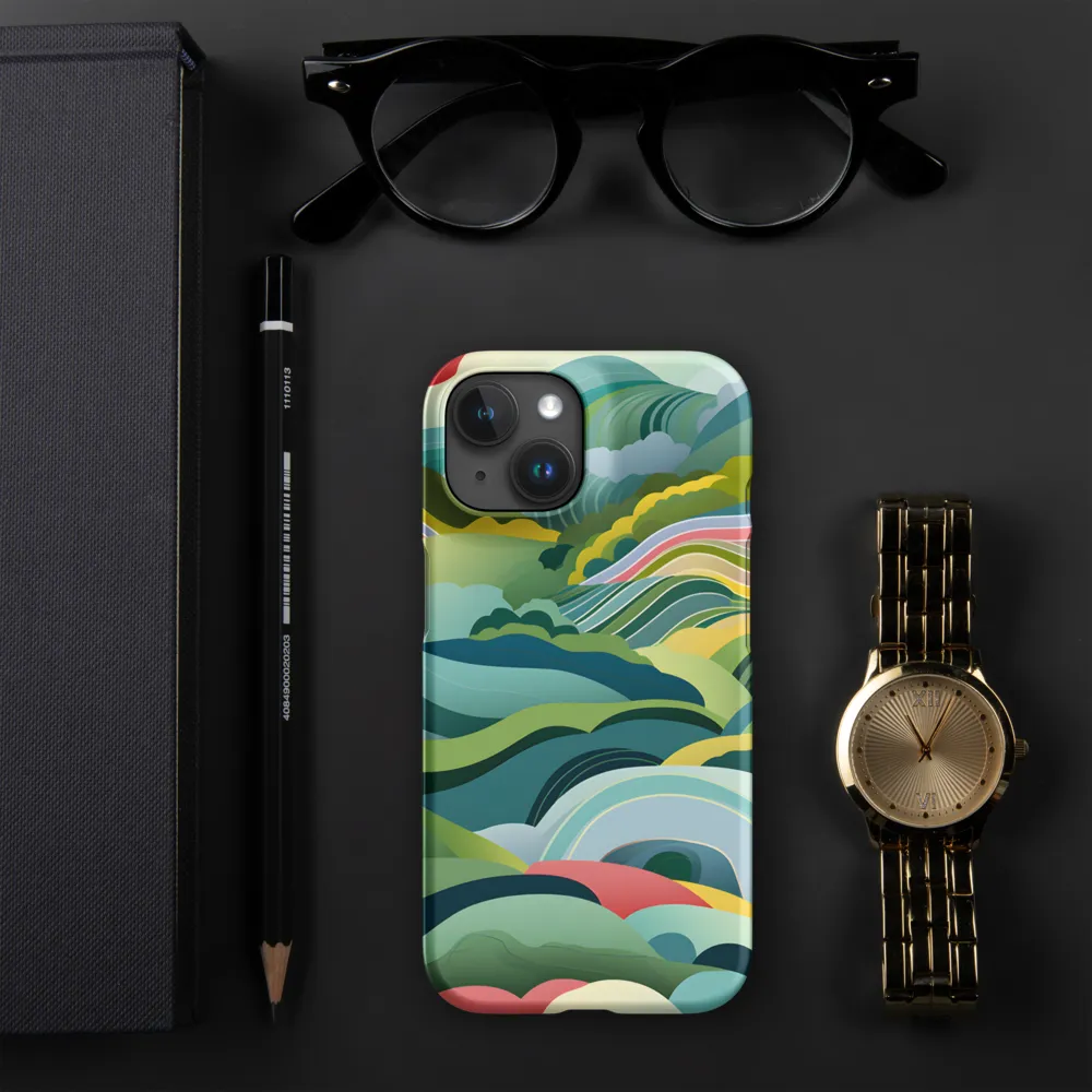 Waves of Serenity | Phone Case |  15 | Snap Case | Matte