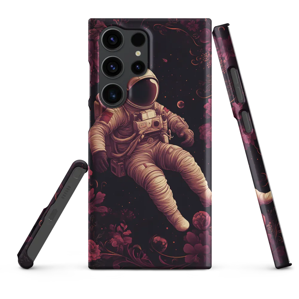 Cosmic Bloom: An Astronaut's Journey
