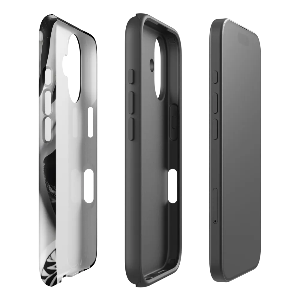 Contemplation in Monochrome | Phone Case