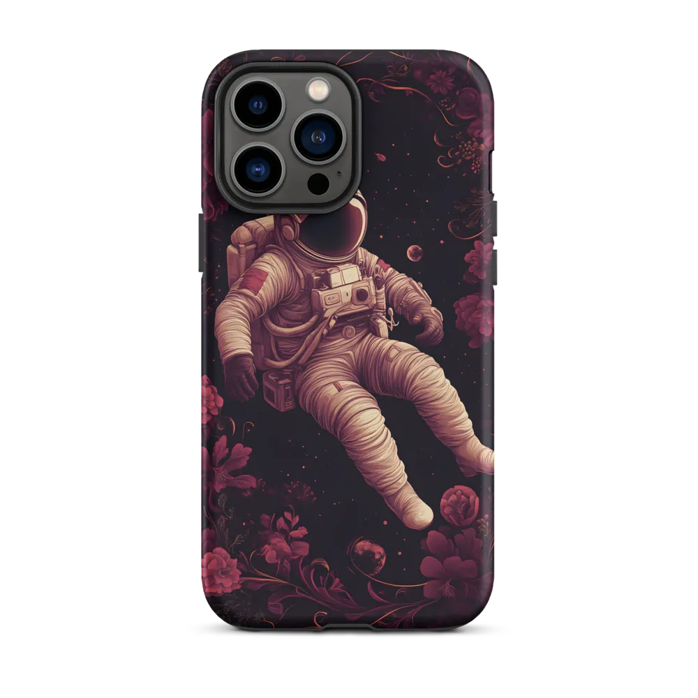 Cosmic Bloom: An Astronaut's Journey