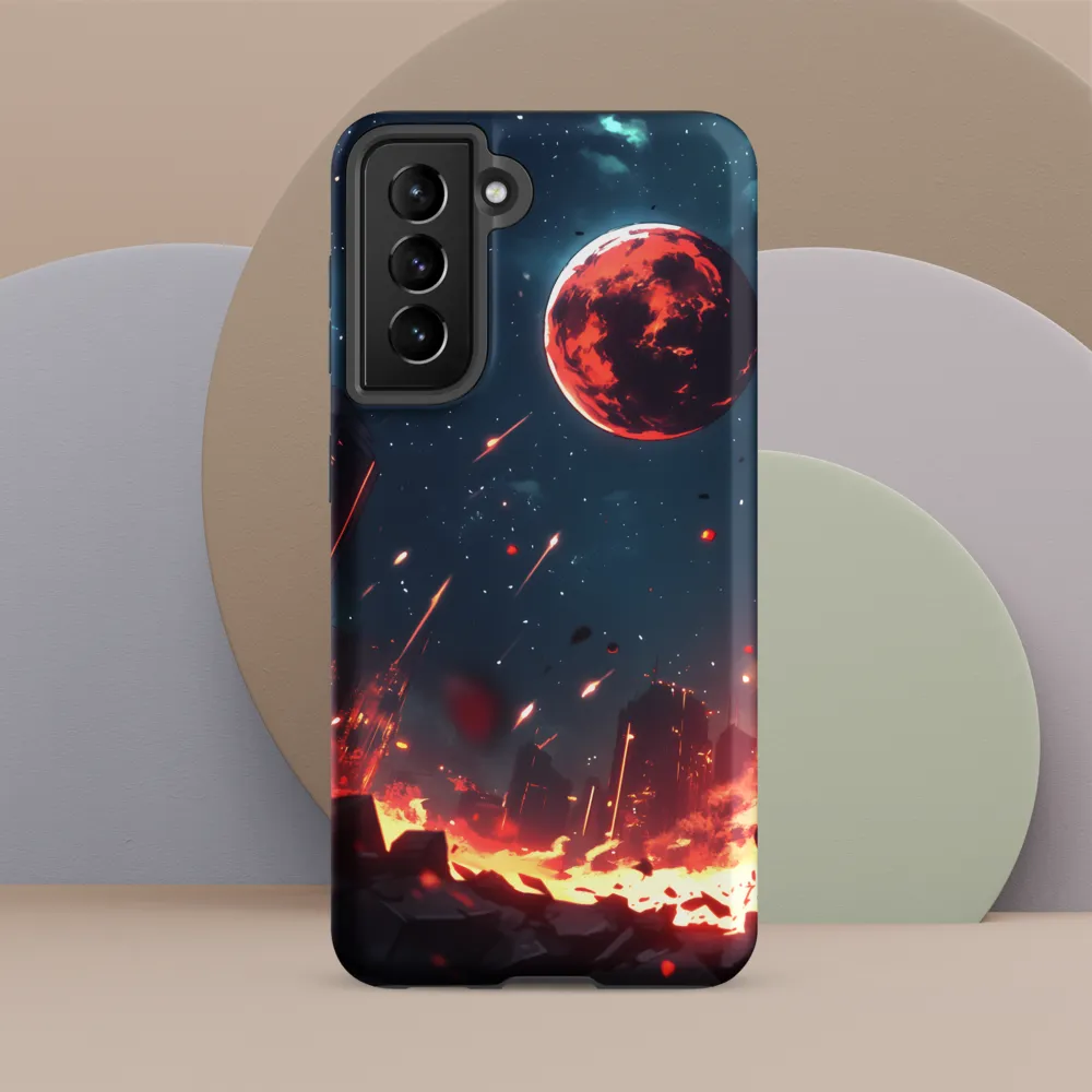 Celestial Catastrophe | Phone Case |  S21 FE | Tough Case | Matte