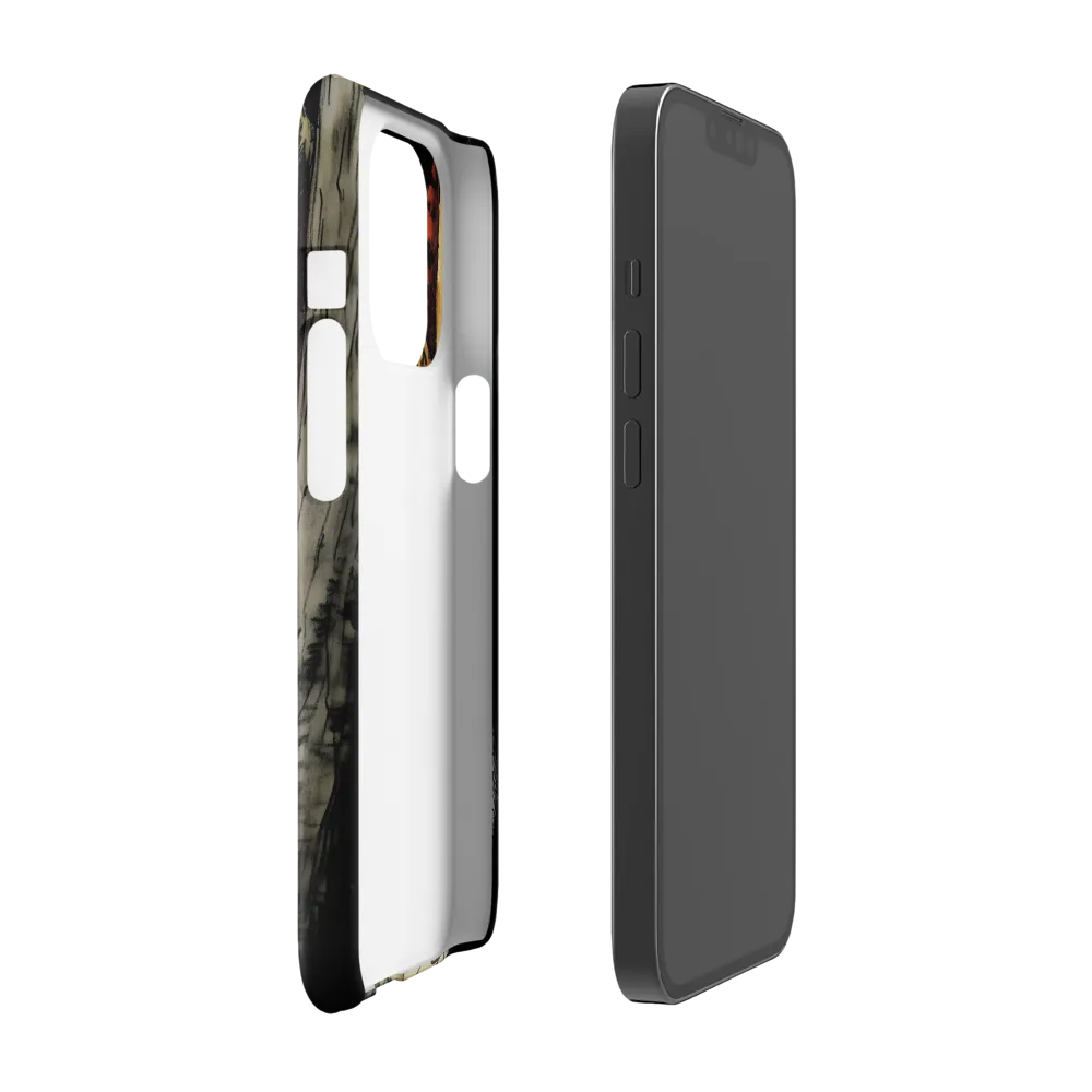 Fierce Gaze of the Wild Cat | Phone Case |  13 Pro | Snap Case | Glossy