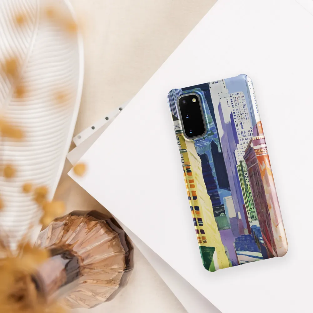 Urban Symphony in Color | Phone Case |  S20 | Snap Case | Matte