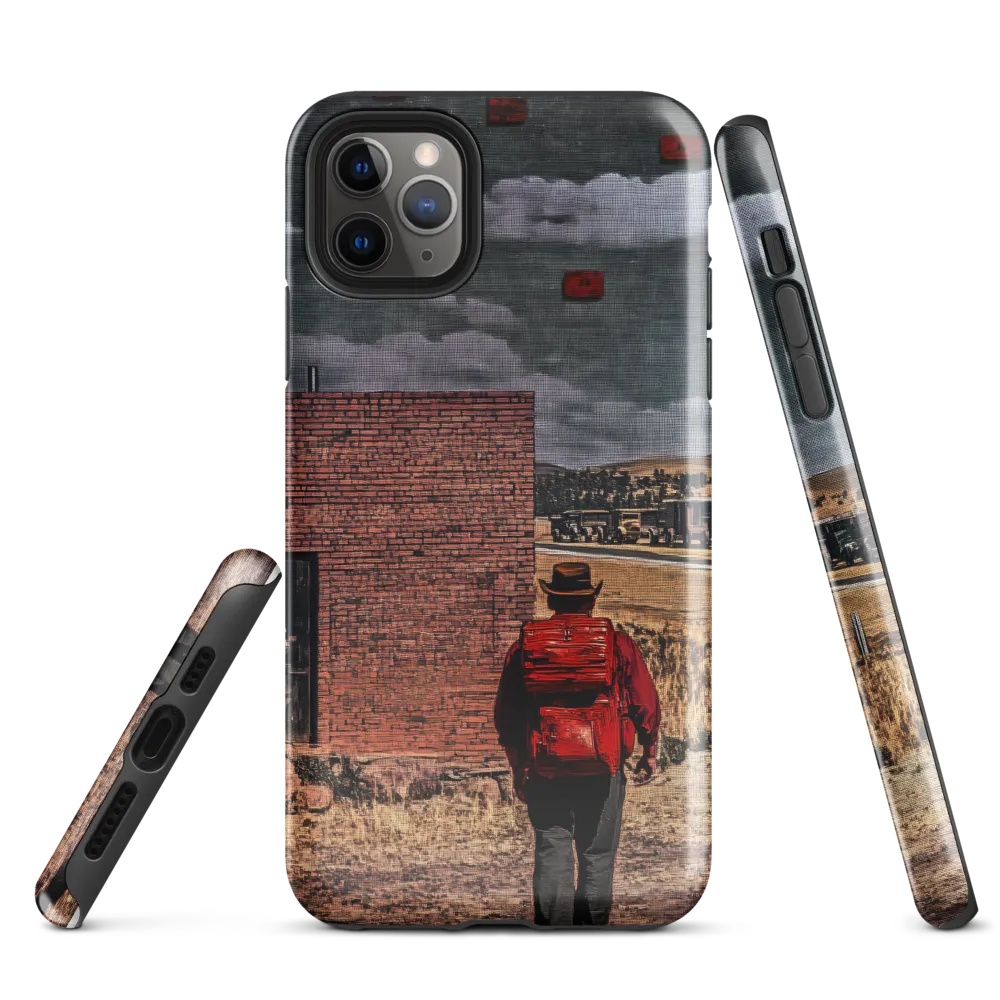 Journey Through a Surreal Landscape | Phone Case |  11 Pro Max | Tough Case | Glossy