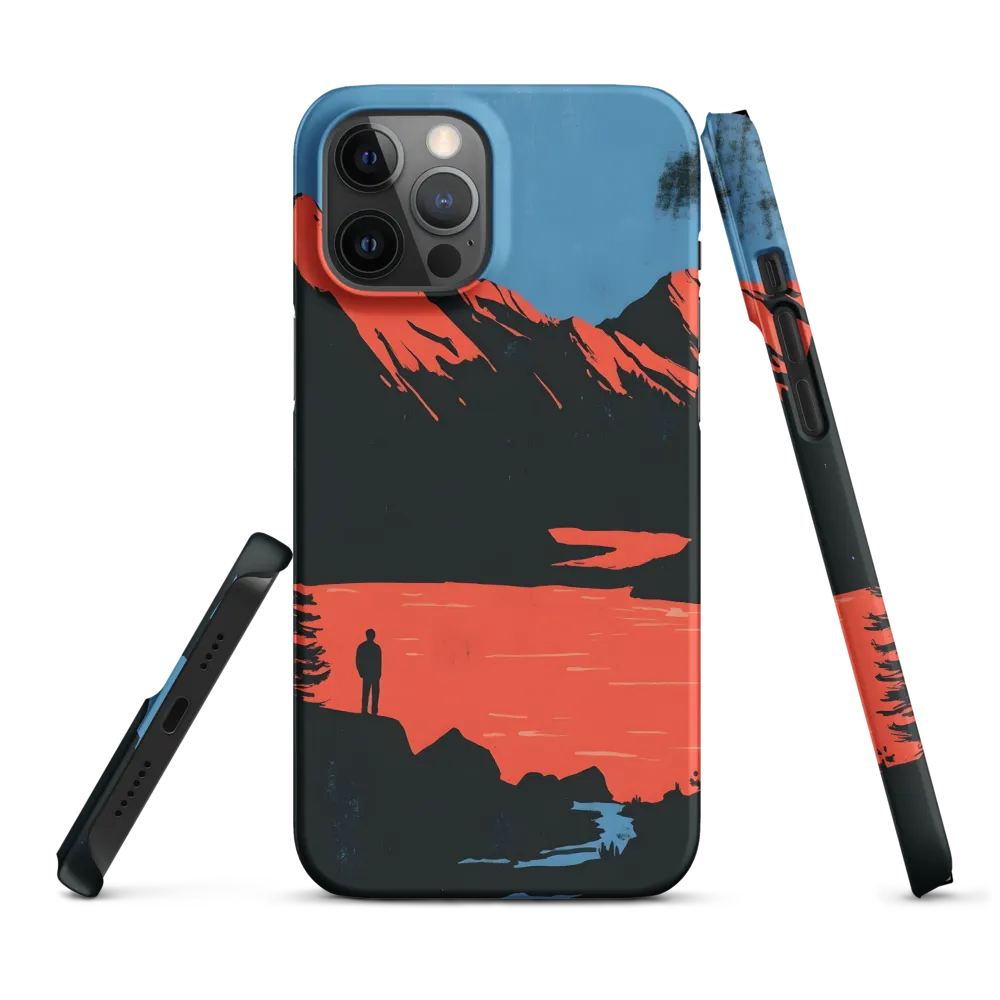 Serenity in Contrast | Phone Case |  12 Pro Max | Snap Case | Matte
