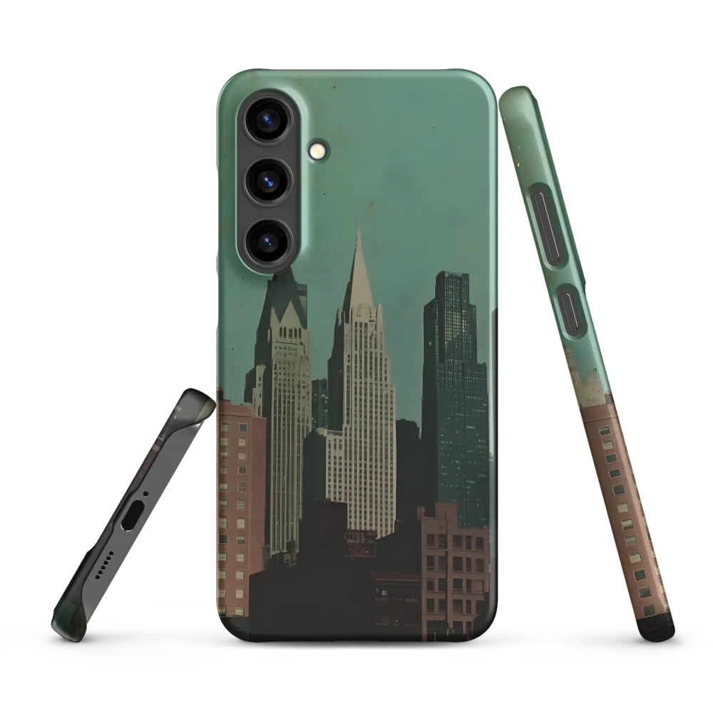 Urban Nostalgia: A Retro Cityscape