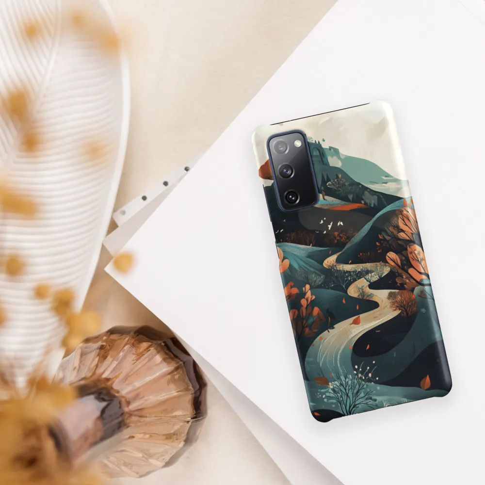 Whispers of Autumn: A Serene Journey | Phone Case |  S20 FE | Snap Case | Matte