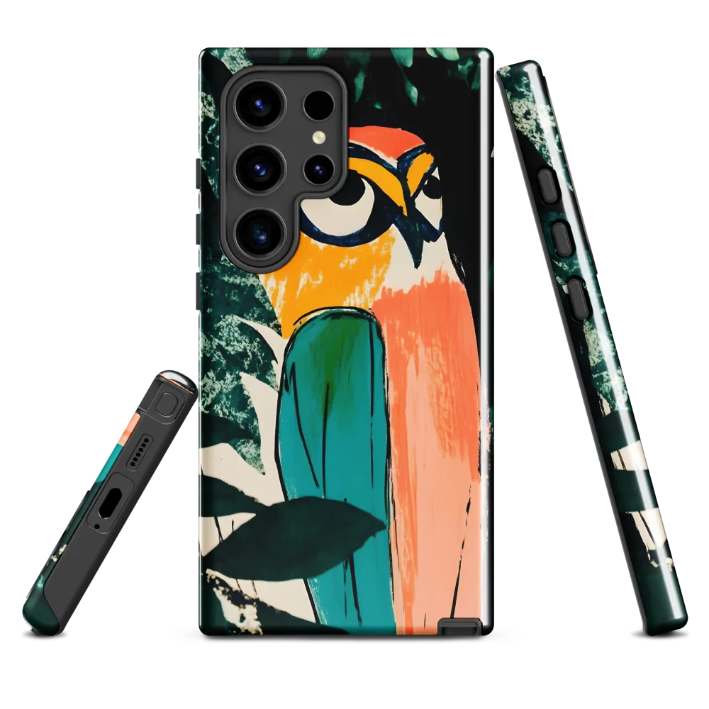 Camouflaged Majesty: The Abstract Owl