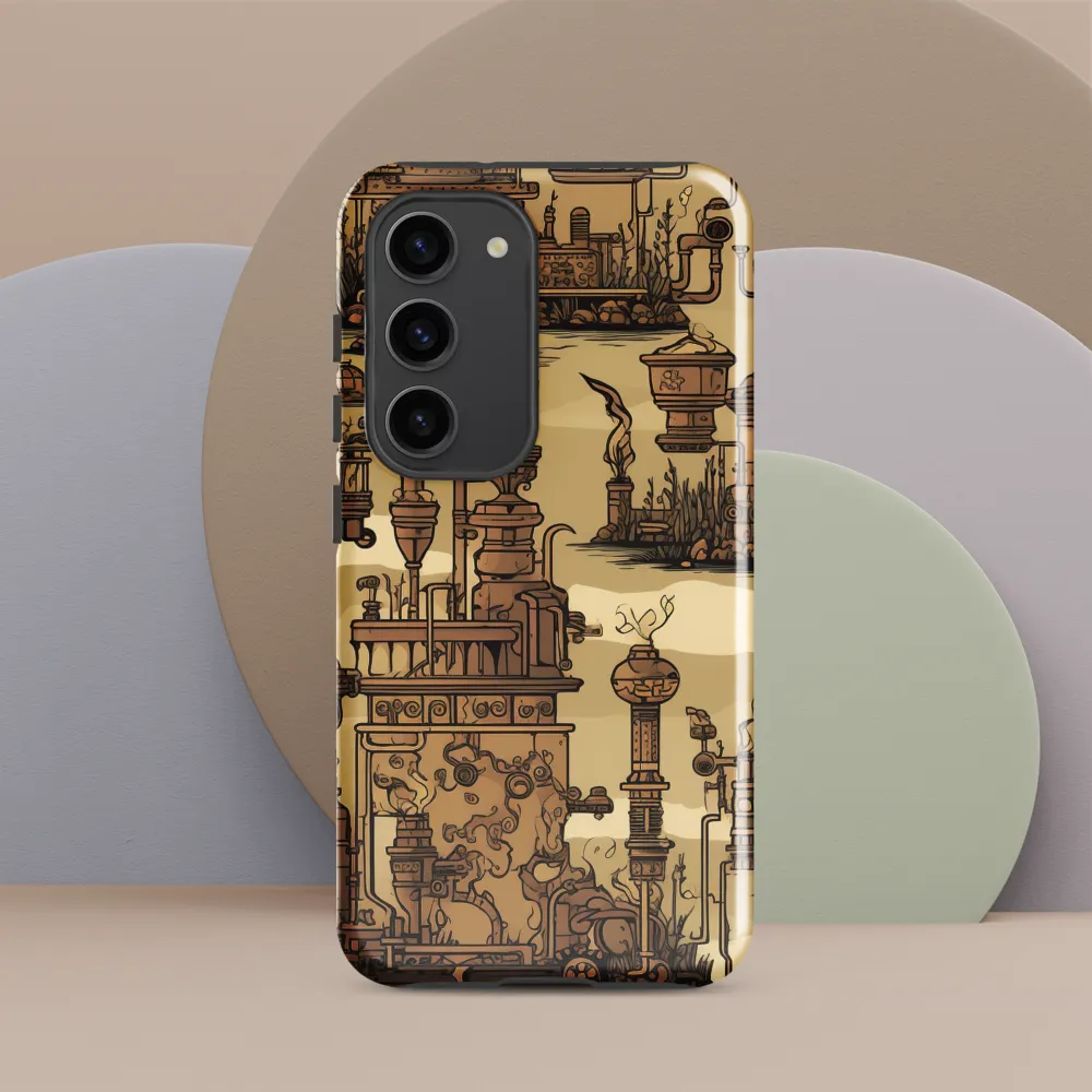 Whimsical Industrial Landscape