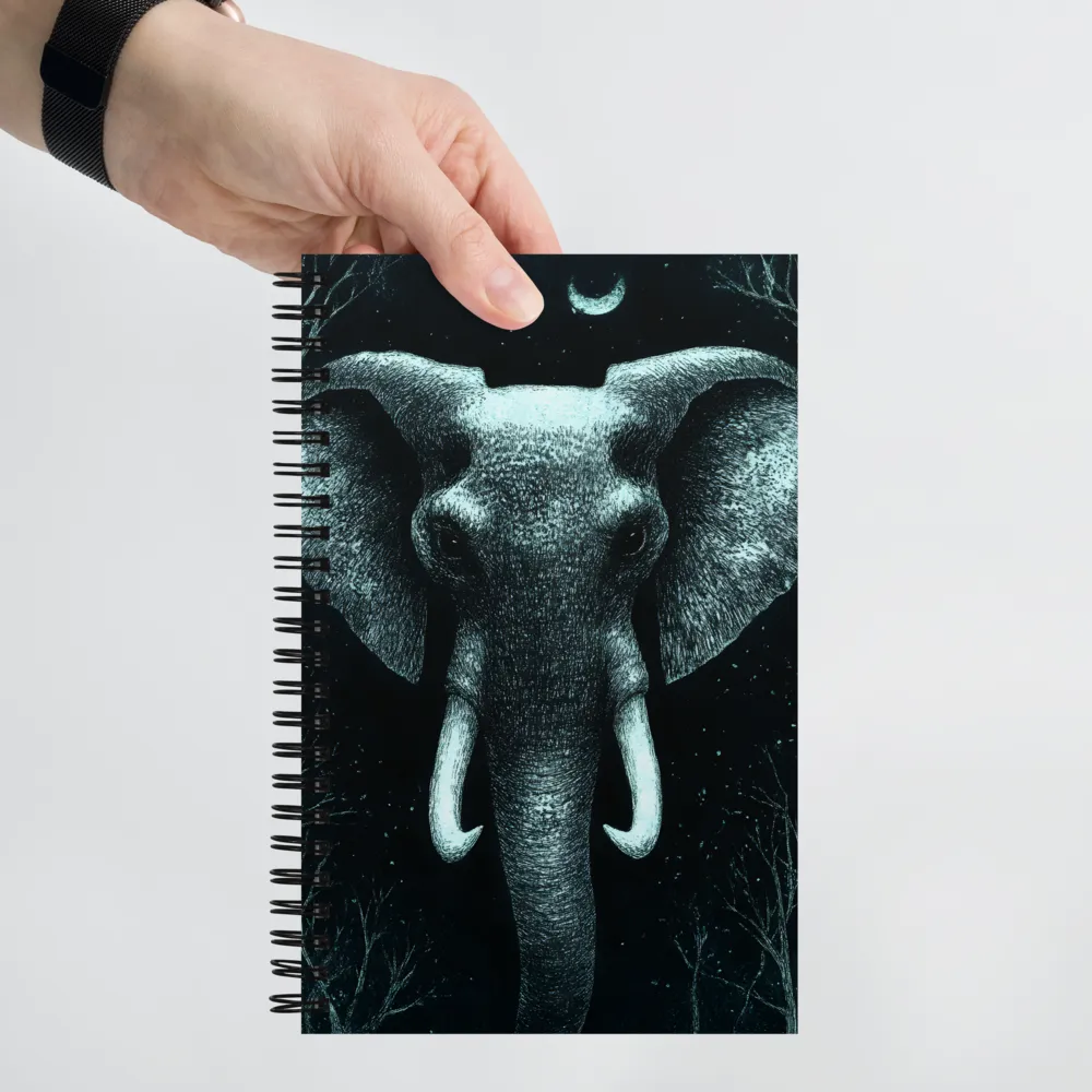 Majestic Guardian of the Night | Spiral Notebook