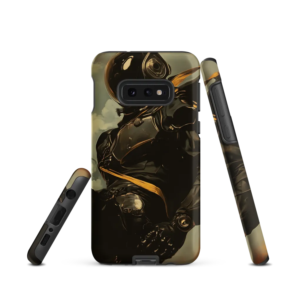 Ethereal Explorer: The Enigmatic Astronaut | Phone Case |  S10e | Tough Case | Matte