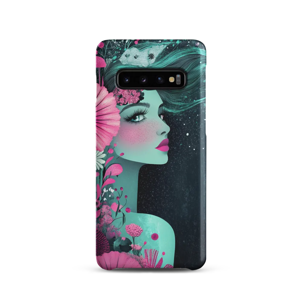 Floral Harmony: Portrait of Serenity