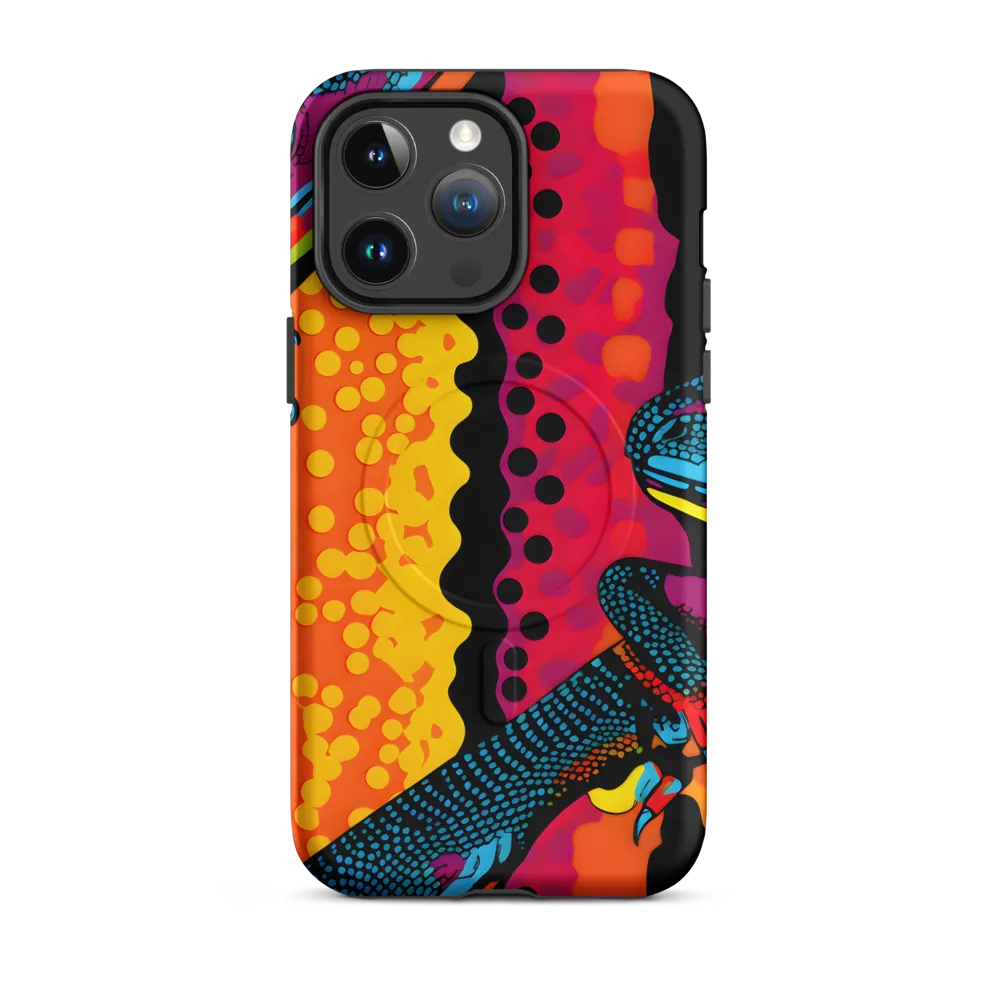 Colorful Encounters: The Playful Geckos