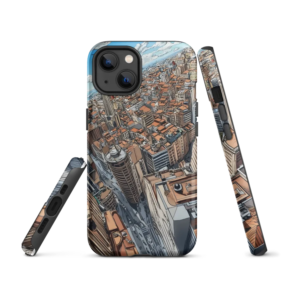 Aerial Symphony of Urban Life