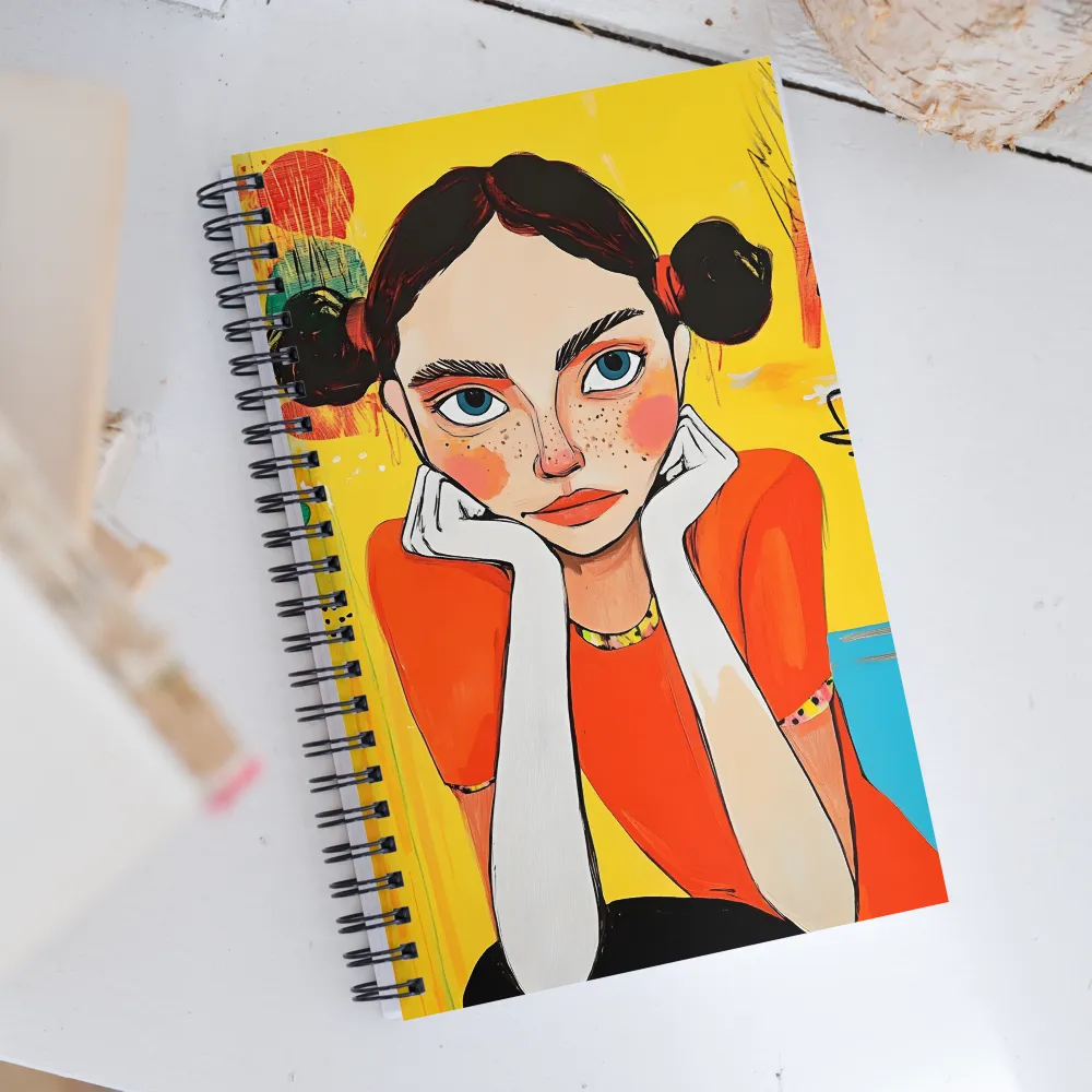 Thoughtful Whimsy | Spiral Notebook