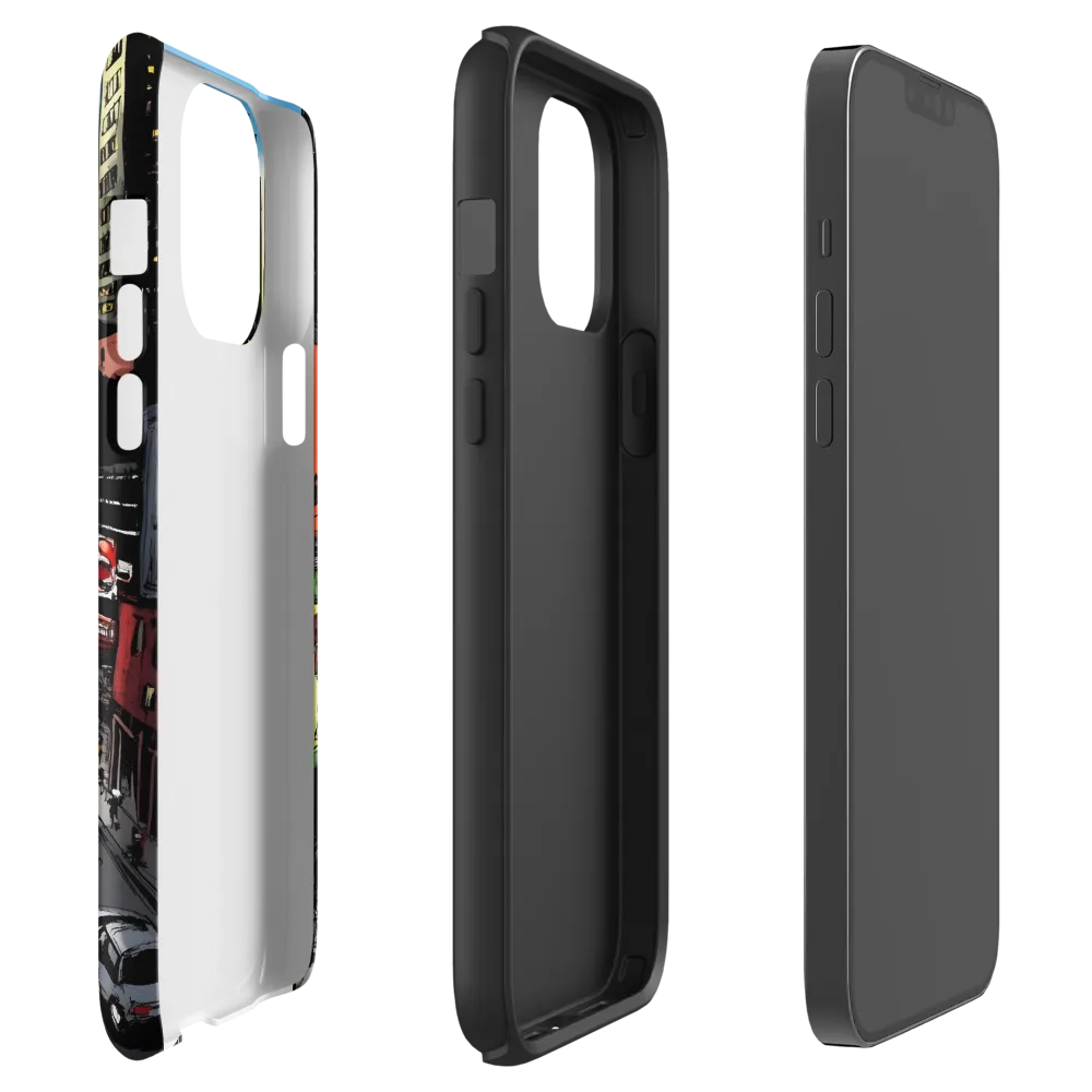 City Pulse at Dusk | Phone Case |  13 Pro Max | Tough Case | Matte