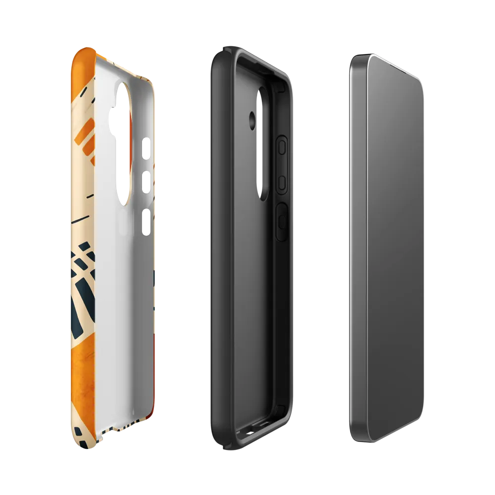 Urban Patterns in Harmony | Phone Case |  S24 | Tough Case | Matte