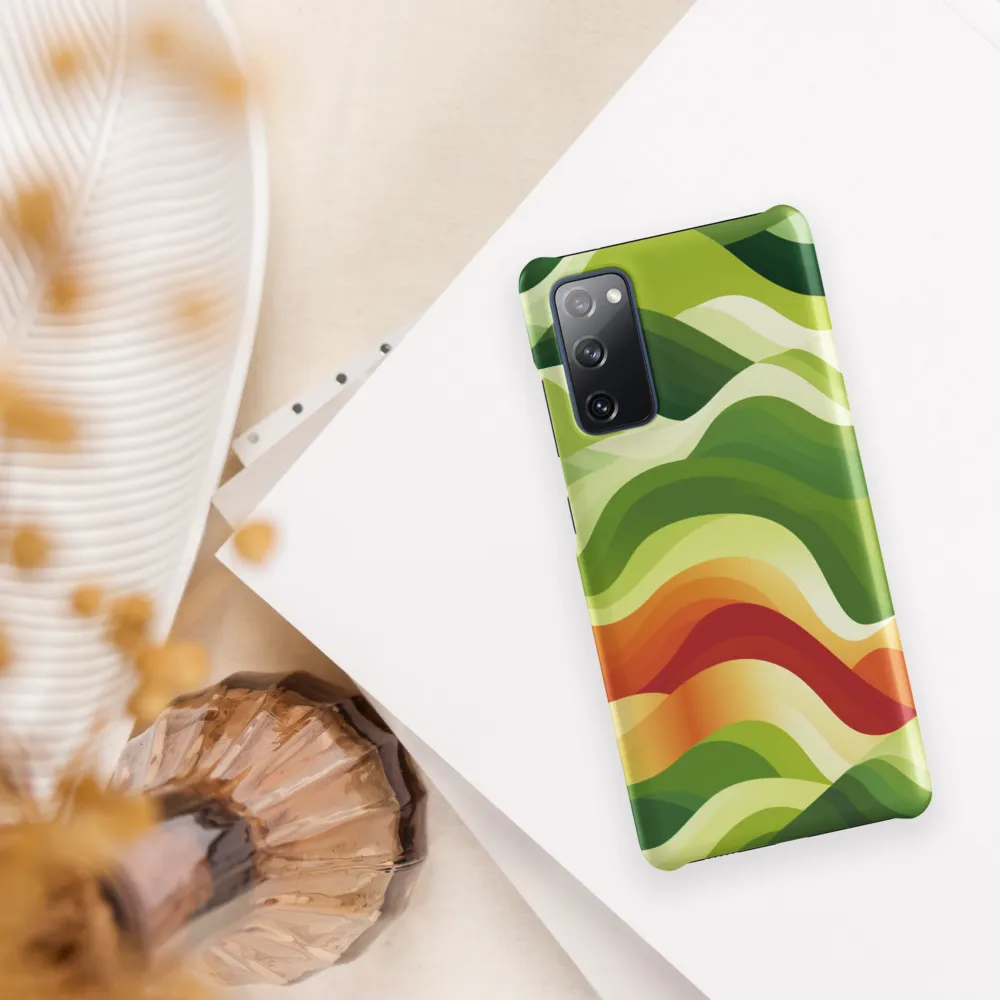 Waves of Nature | Phone Case |  S20 FE | Snap Case | Matte