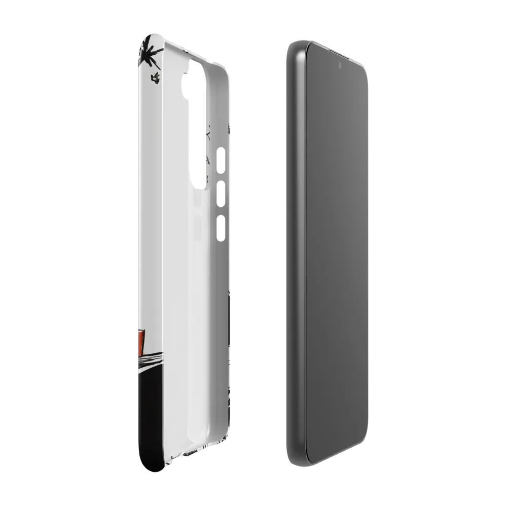 Contemplative Serenity | Phone Case |  S22 Plus | Snap Case | Glossy