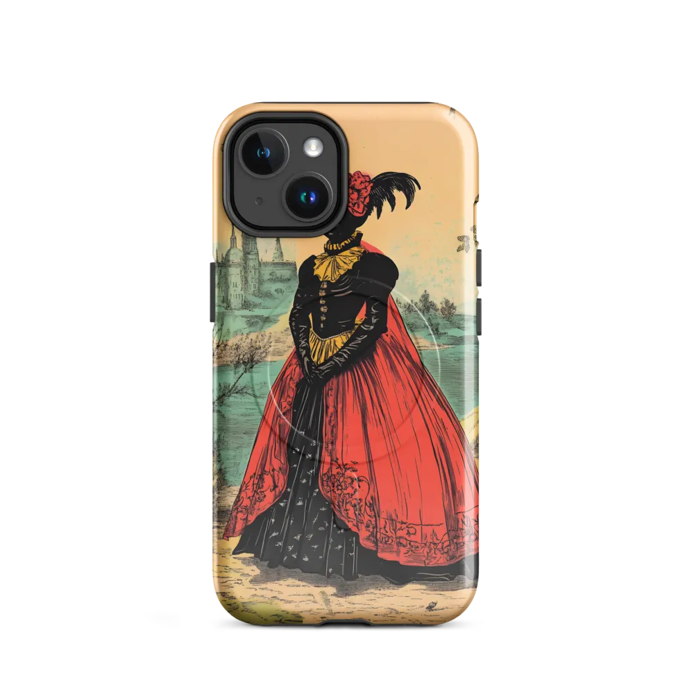 Elegance in Red and Gold