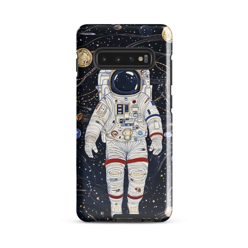 Beyond the Stars: An Astronaut's Journey | Phone Case |  S10 Plus | Tough Case | Glossy