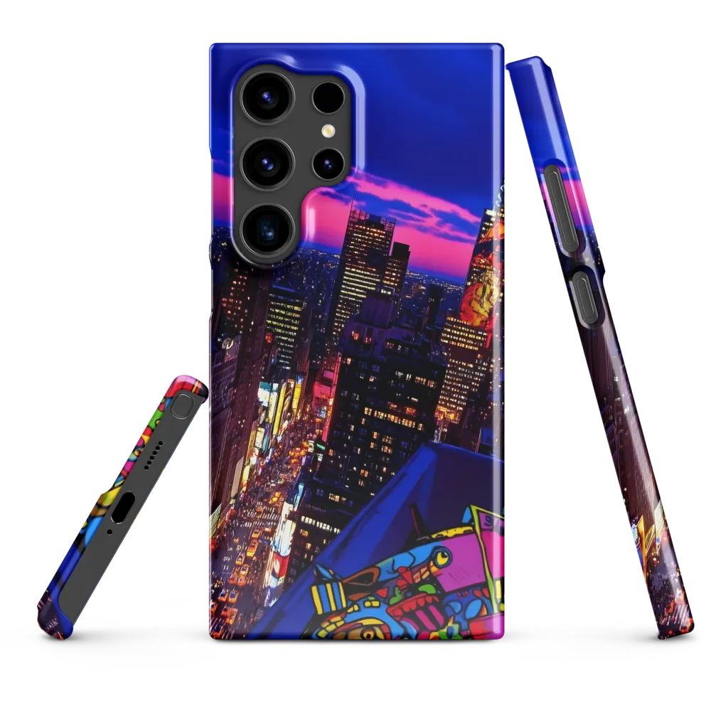 Neon Twilight: A City in Vibrance