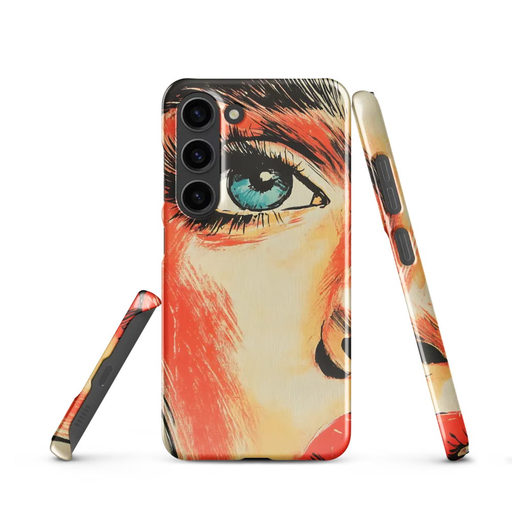 Intense Gaze: A Pop Art Portrait