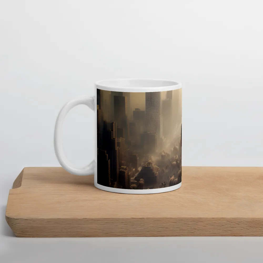 Urban Serengeti: A Giraffe's Perspective | Mugs | Multiple Sizes & Colors