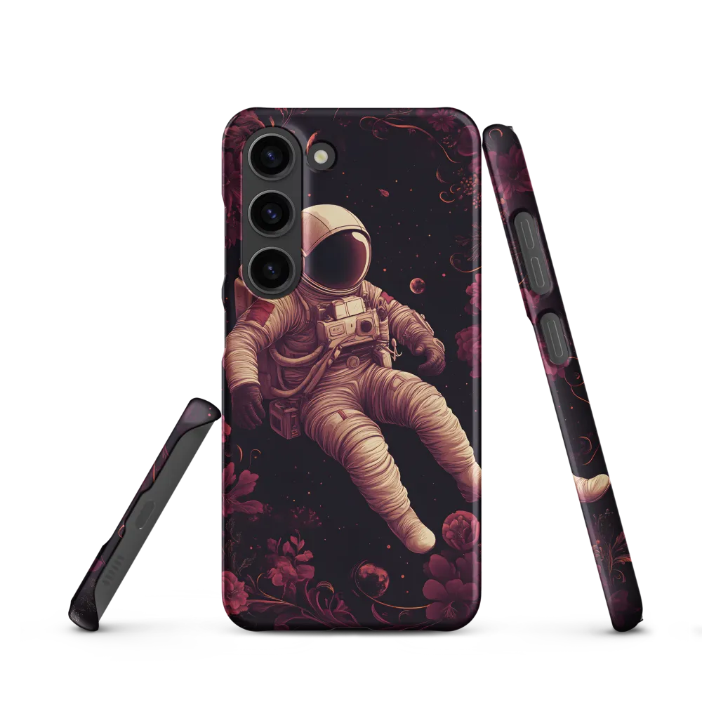Cosmic Bloom: An Astronaut's Journey