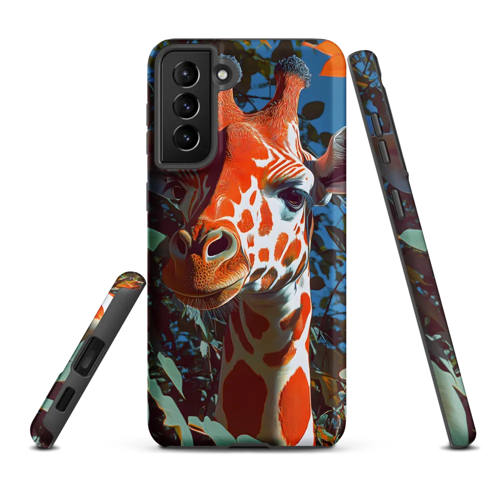 Giraffe in the Lush Canopy
