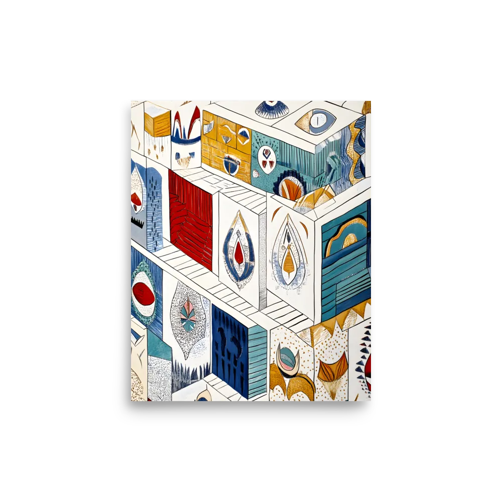 Symphony of Geometric Harmony | Poster | 8″×10″
