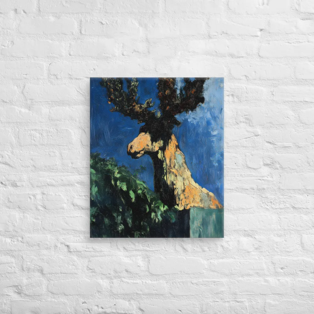 The Majestic Deer in Nature | Canvas | 20″×24″