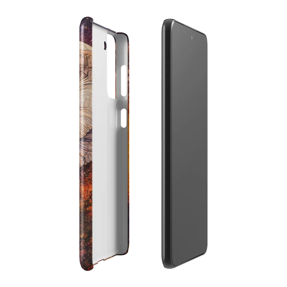 Cosmic Contemplation | Phone Case |  S21 Plus | Snap Case | Glossy