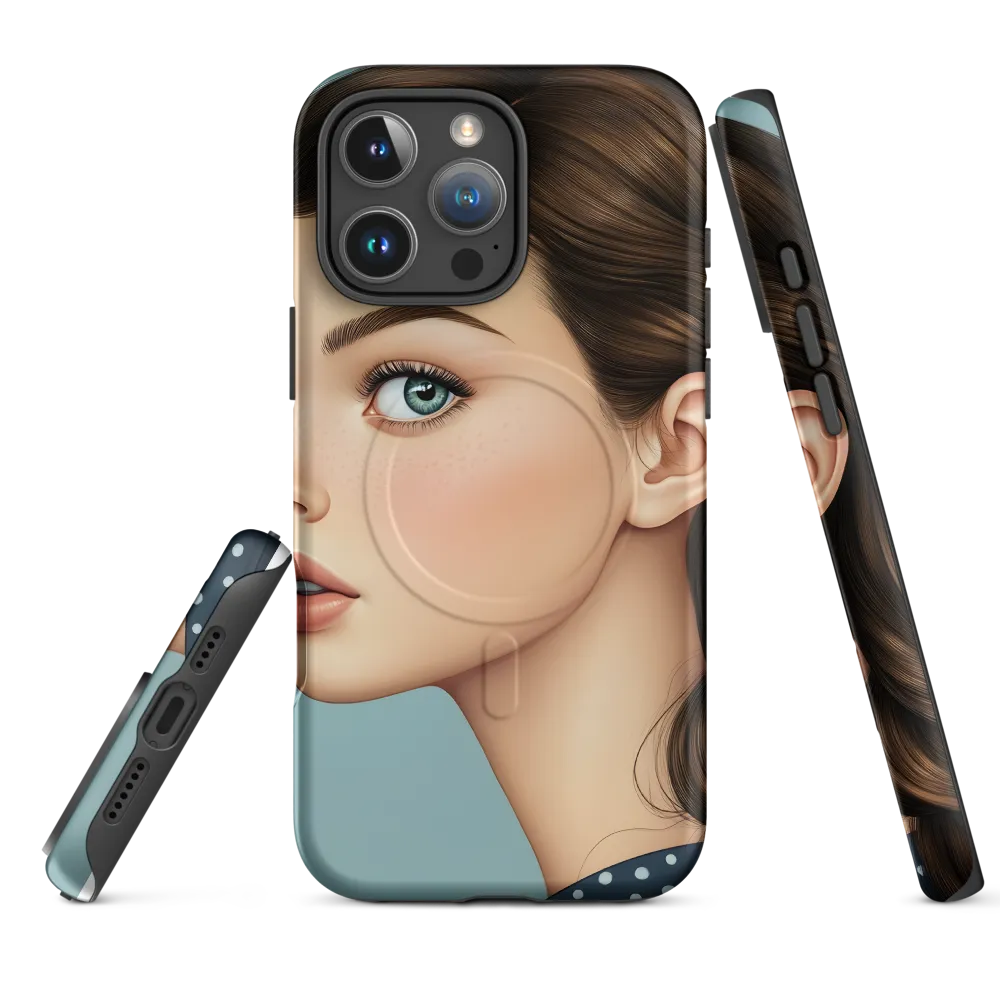 Captivating Gaze: A Modern Portrait