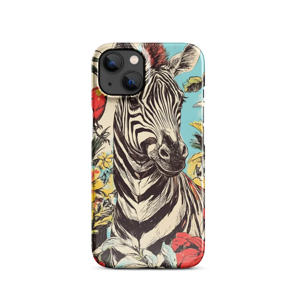 Zebra in Tropical Reverie