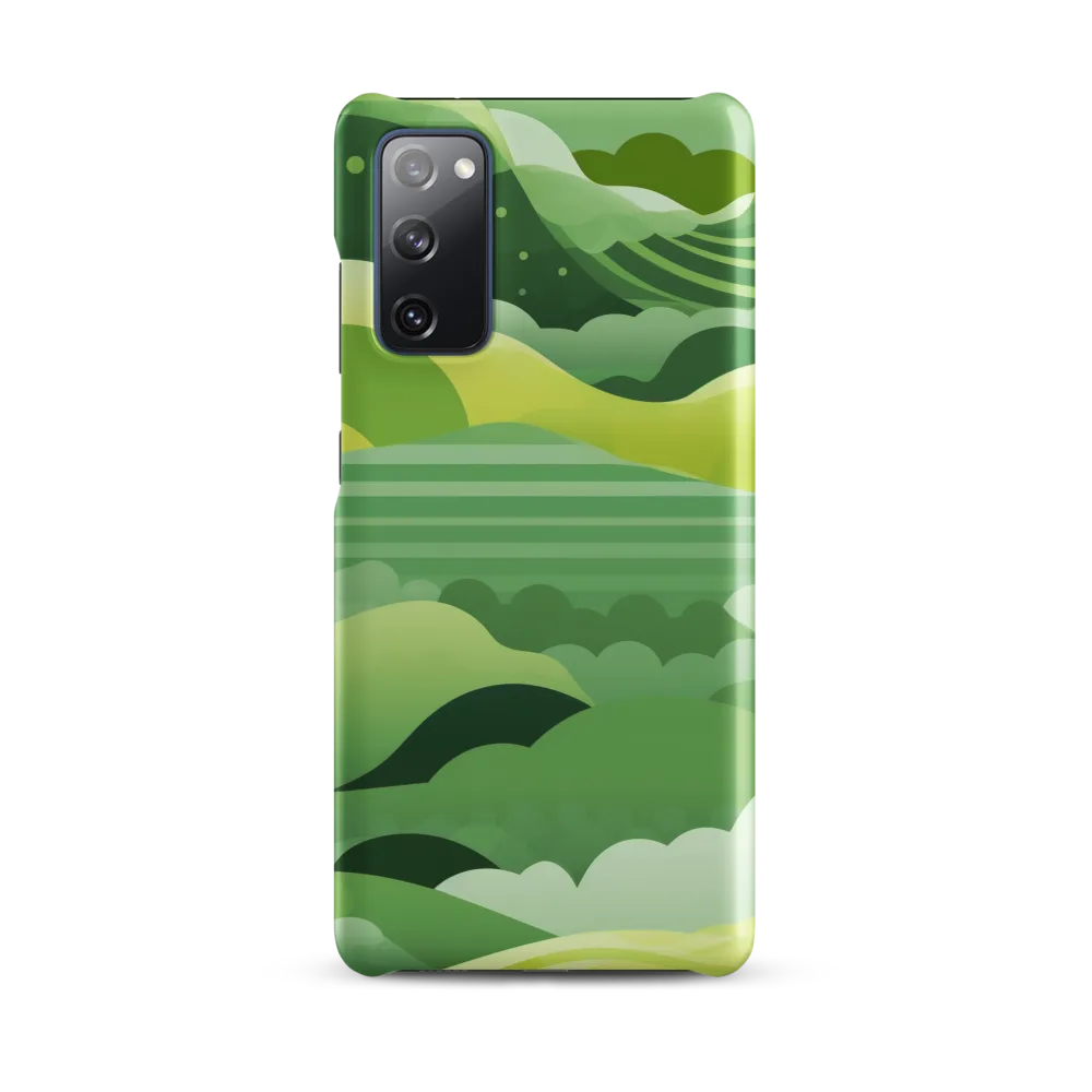 Tranquility in Green Waves
