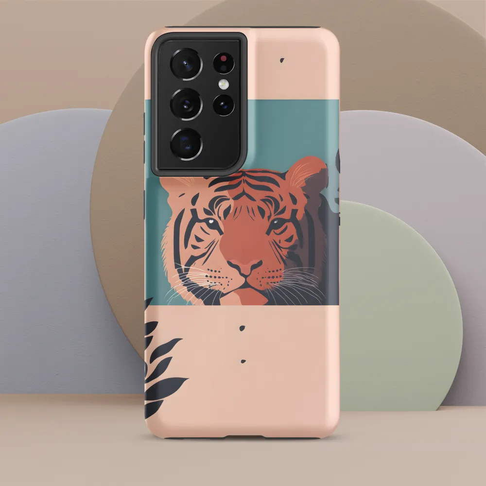 Whispers of the Wild: A Tiger's Gaze