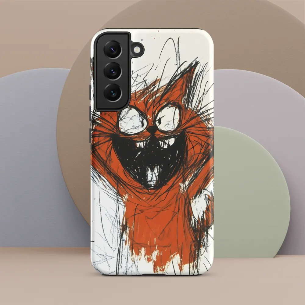 Joyful Cat Creation | Phone Case |  S22 Plus | Tough Case | Matte
