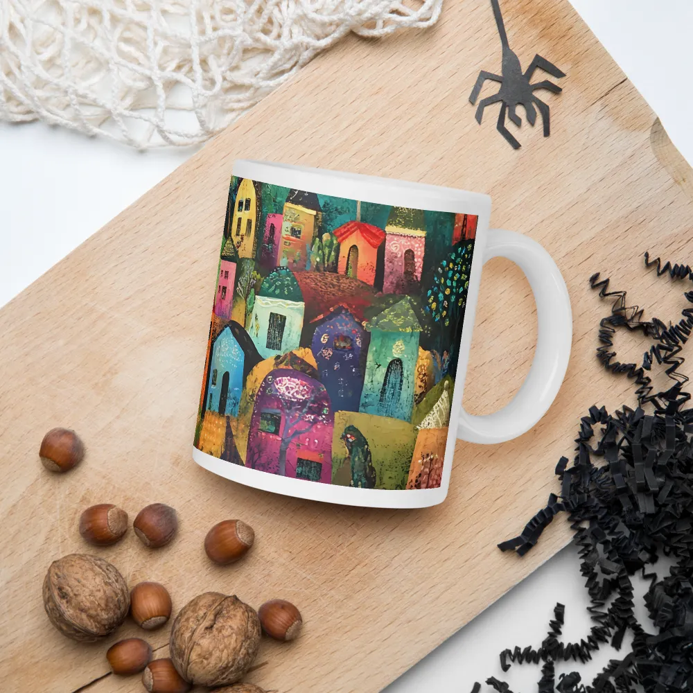 Whimsical Village Harmony | Mugs | Multiple Sizes & Colors