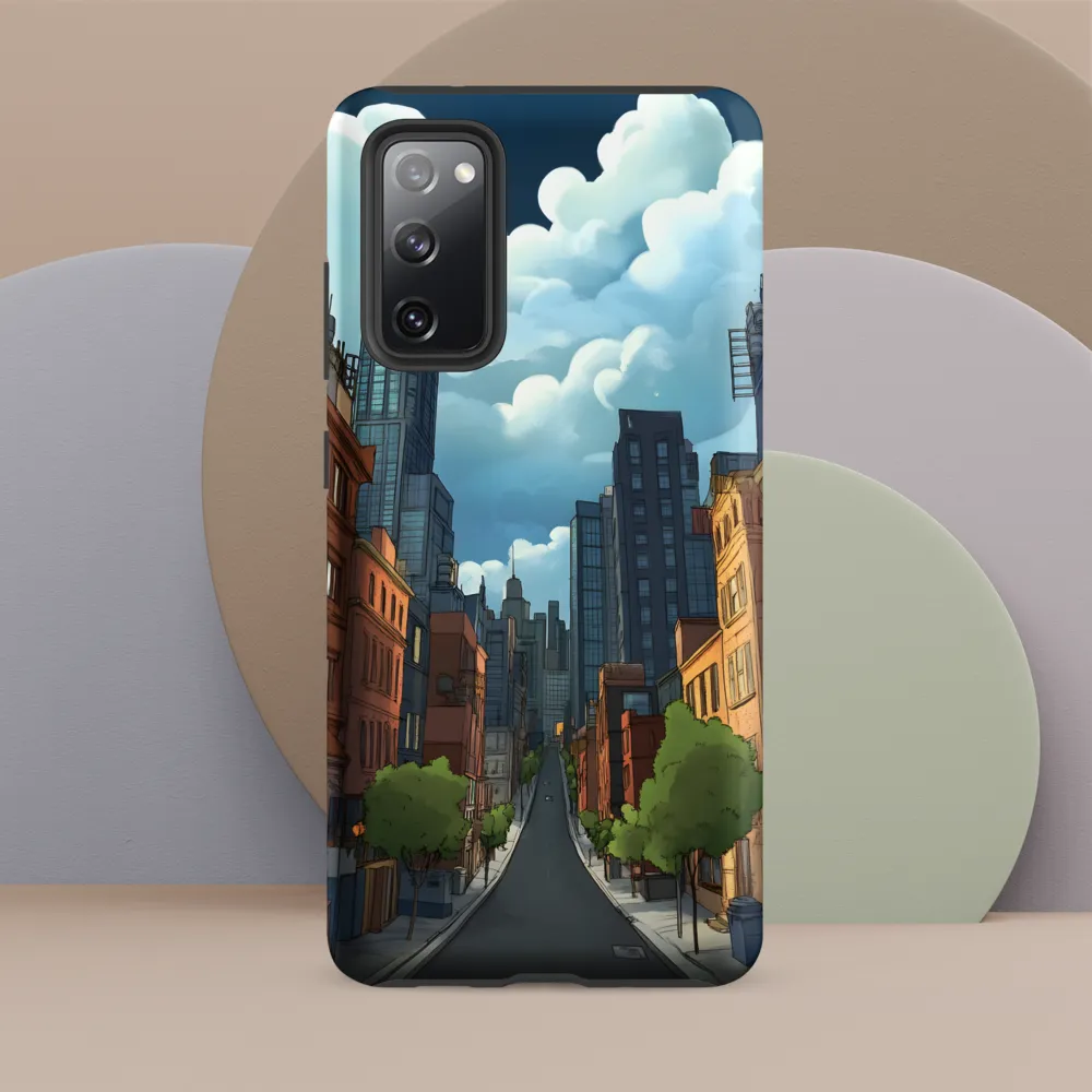 Urban Serenity: A Digital Cityscape