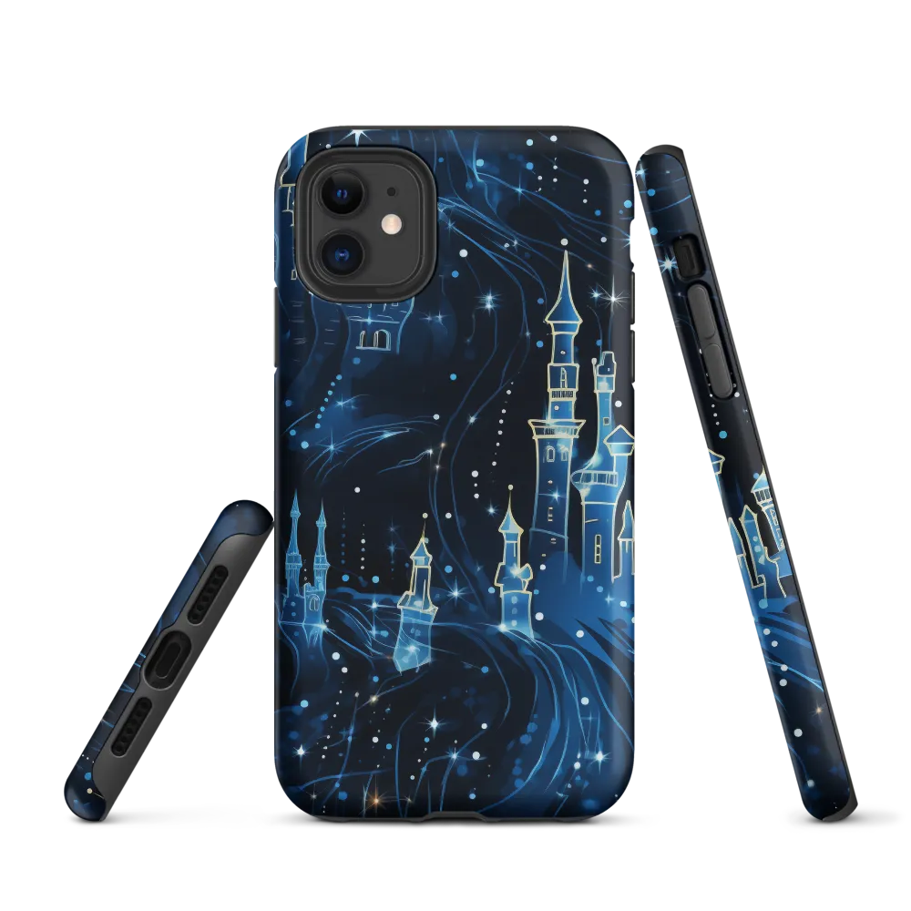Dreamy Castles in a Starry Sky