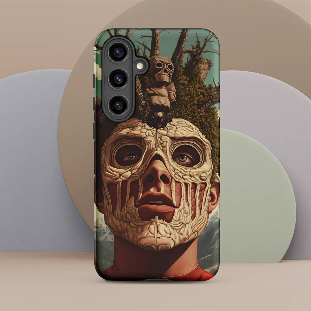 Nature's Mask: A Surreal Exploration
