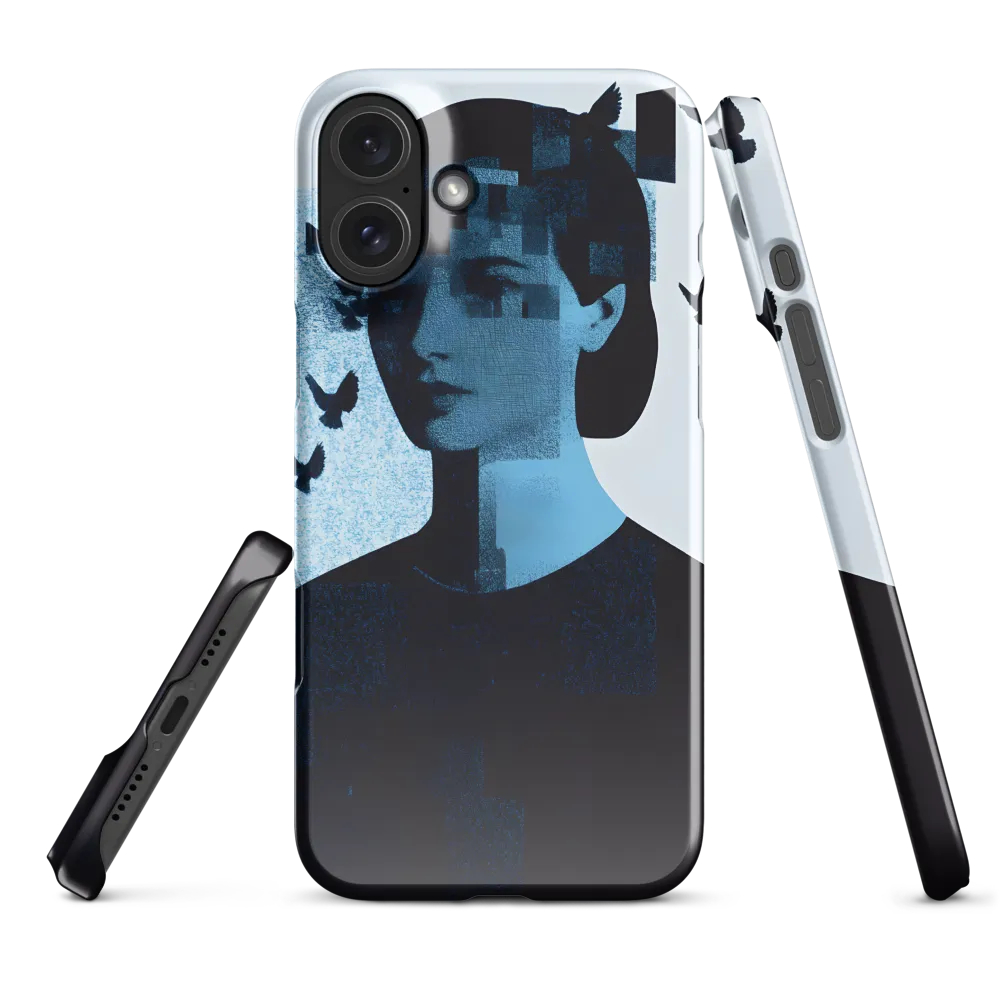 Fragmented Reflections | Phone Case |  16 Plus | Snap Case | Glossy