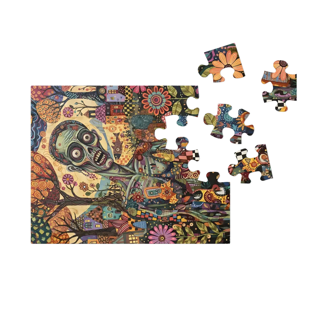 Undead Garden 
 Jigsaw Puzzle in Tin Box