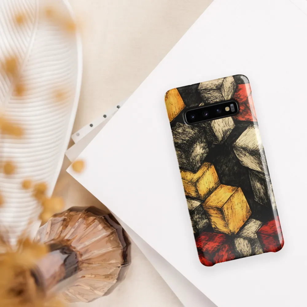Dynamic Cubes: An Exploration in Color and Form | Phone Case |  S10 | Snap Case | Glossy