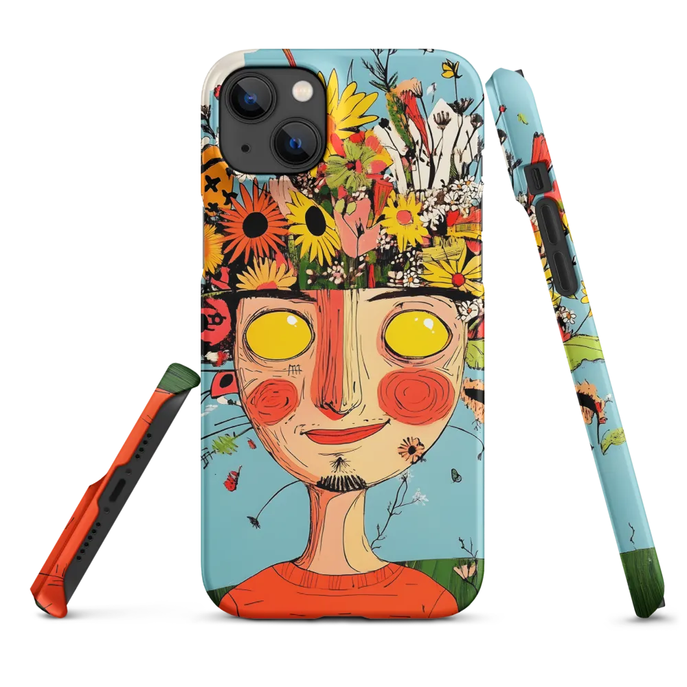 Whimsical Bloom | Phone Case |  14 Plus | Snap Case | Matte