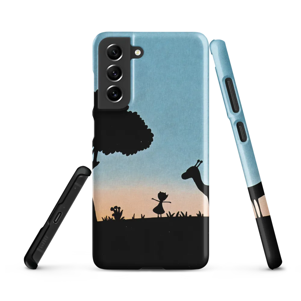 Curiosity in the Silhouette | Phone Case |  S21 FE | Snap Case | Matte