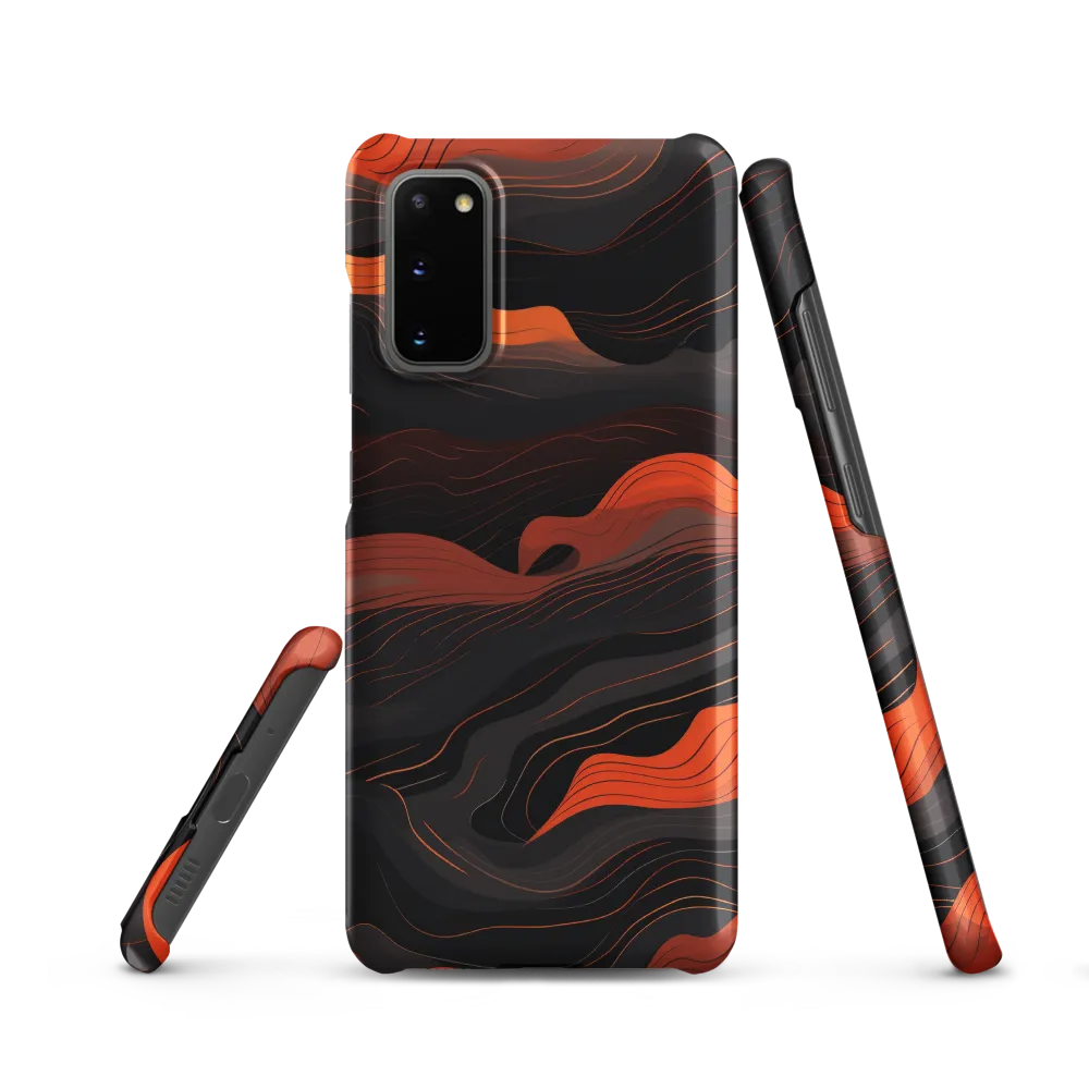 Dynamic Waves of Color | Phone Case |  S20 | Snap Case | Matte
