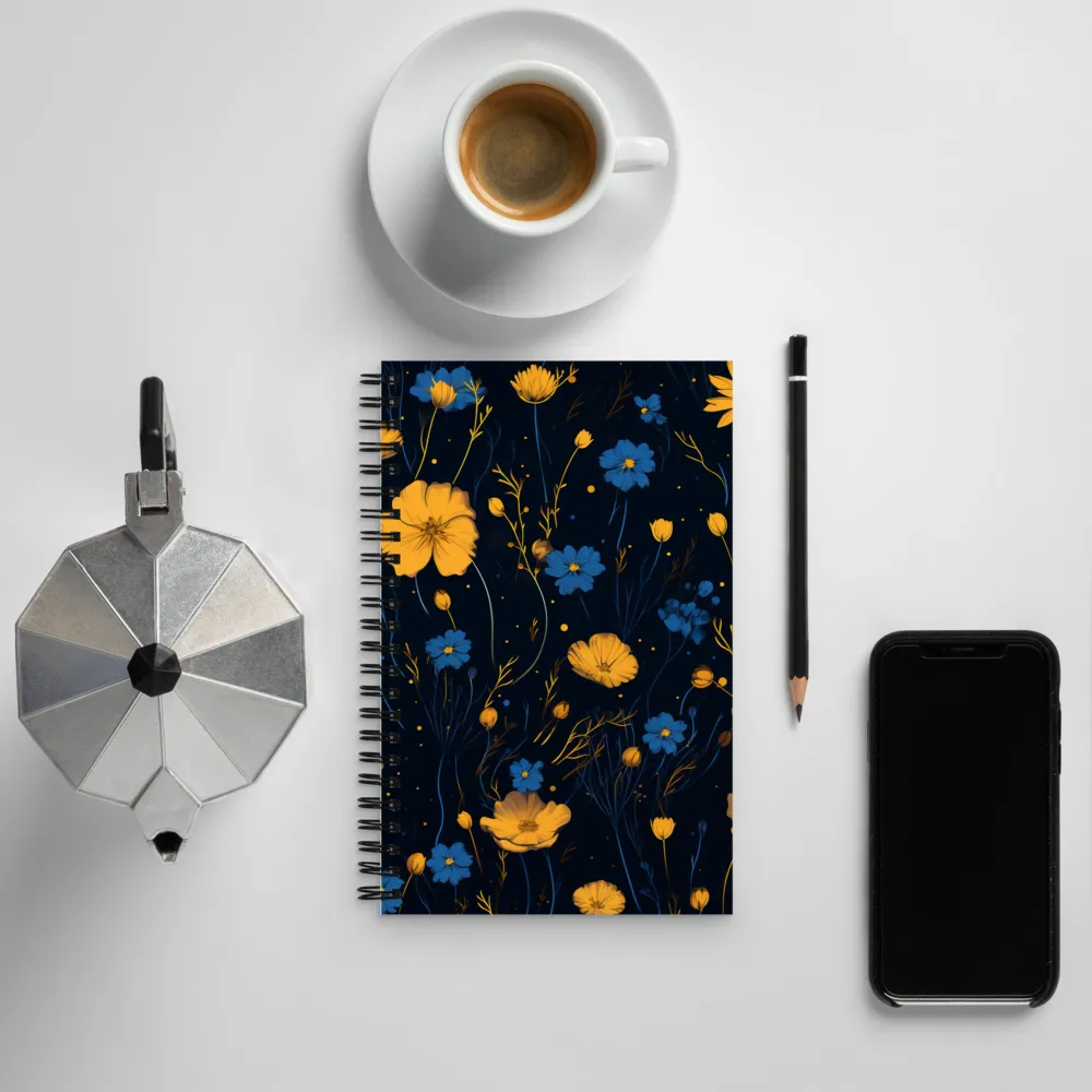 Nocturnal Blossoms | Spiral Notebook