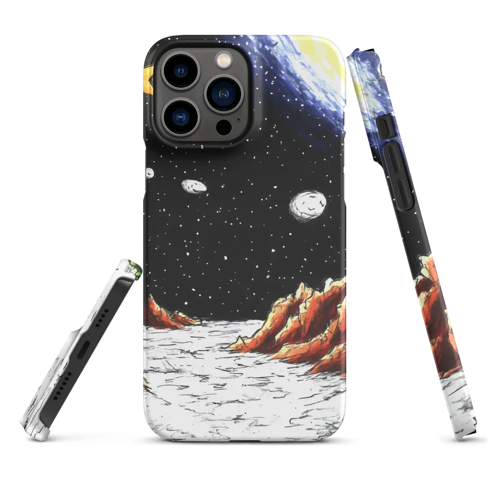 Crimson Cliffs Beneath a Star Field